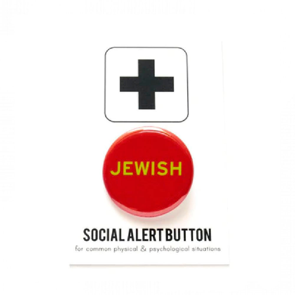 Jewish Pinback Button