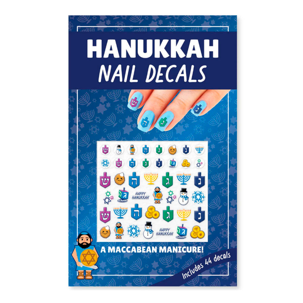 Hanukkah Nail Decals