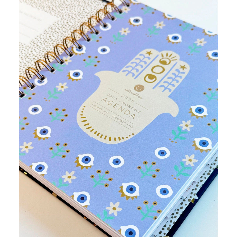 2025 Indigo Hamsa Planner