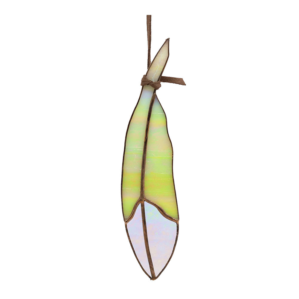 Mini Classic Feather Glass Suncatcher