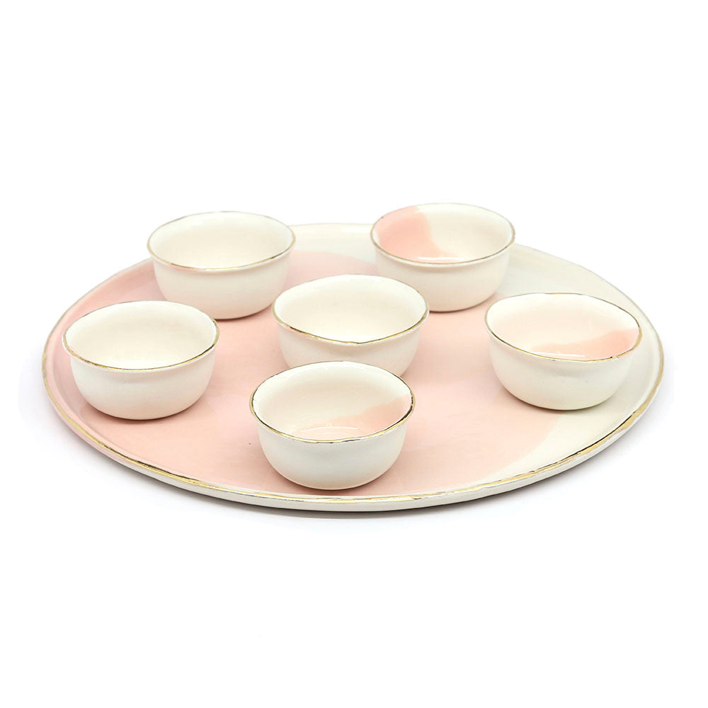 Porcelain Seder Plate