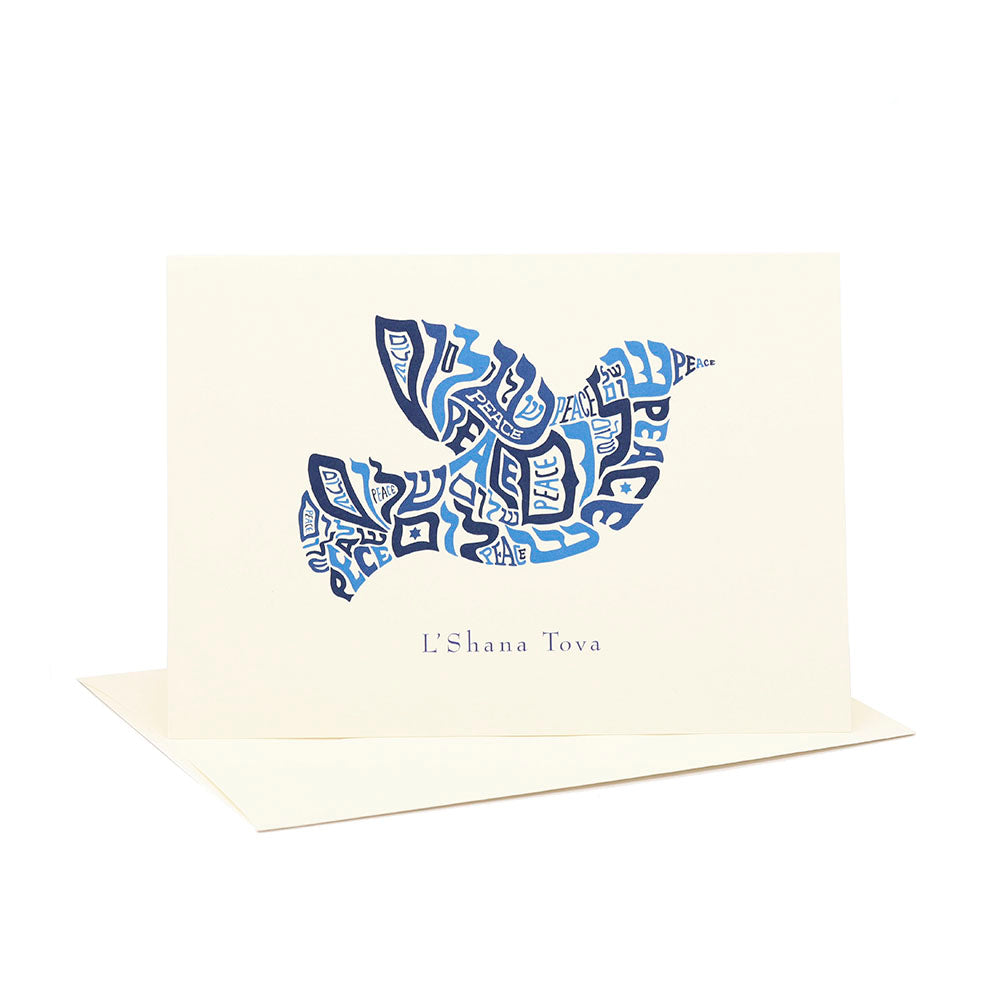 Dove of Peace Rosh Hashana Greeting Card