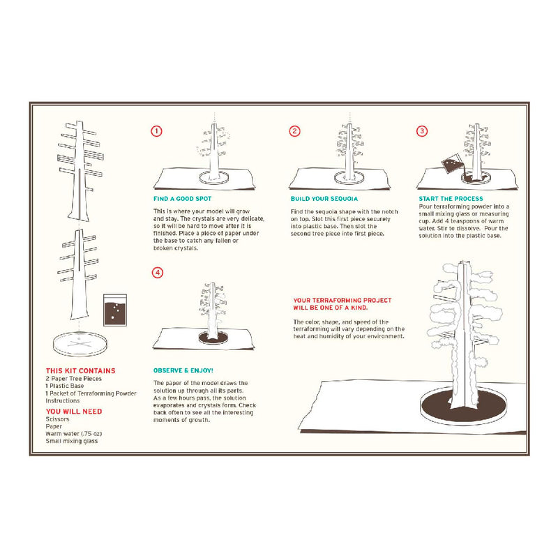 Crystal Growing: GIant Sequoia
