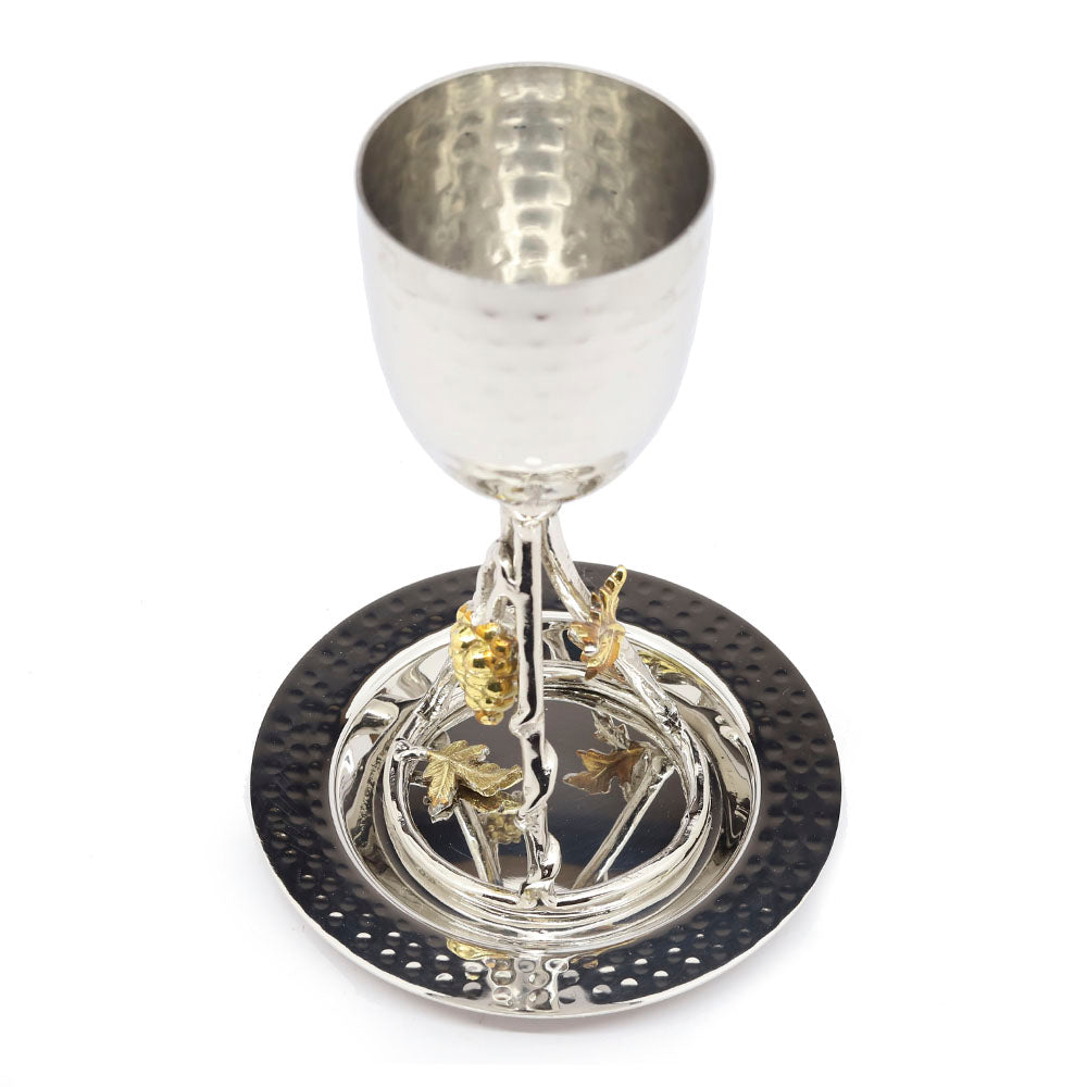 Brass & Stainless Kiddush Cup