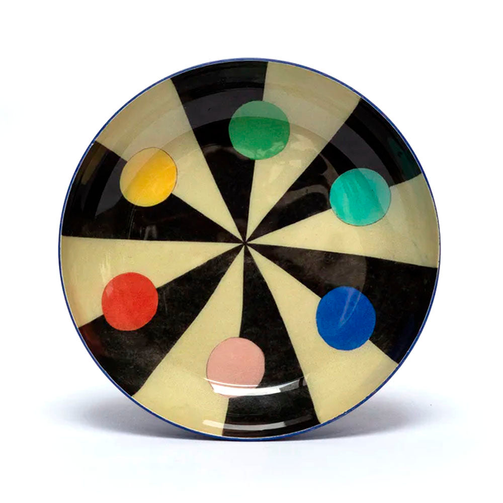 Benson’s Colour Hexagon Round Enamel Tray