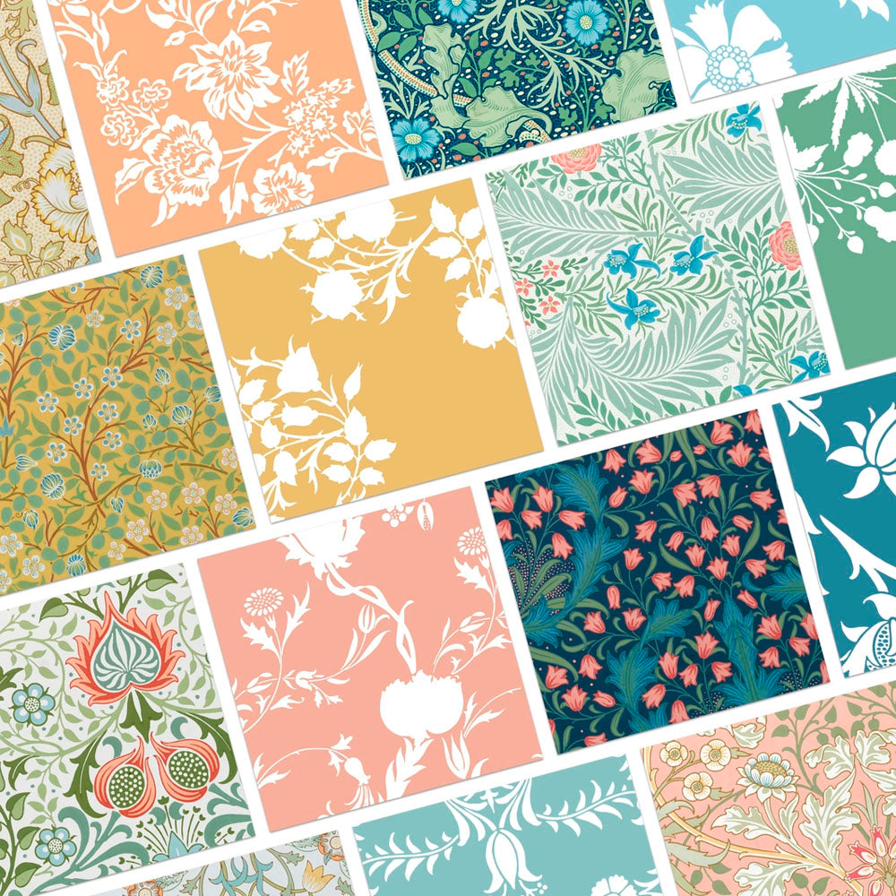 William Morris Origami Florals
