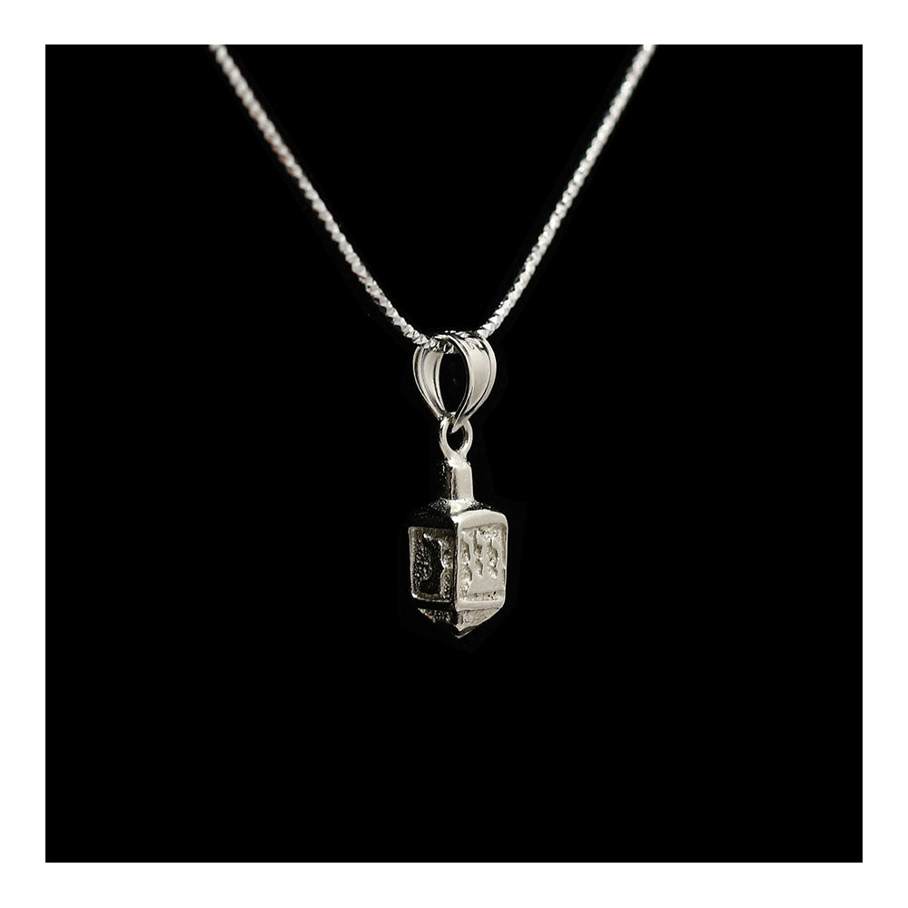 Mini Dreidel Necklace