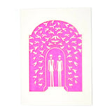 Groom & Groom Papercut Card