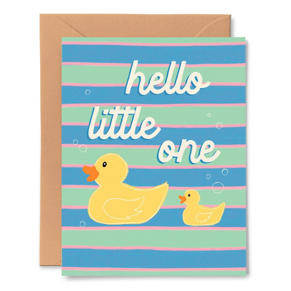 Hello Little One Greeting Card