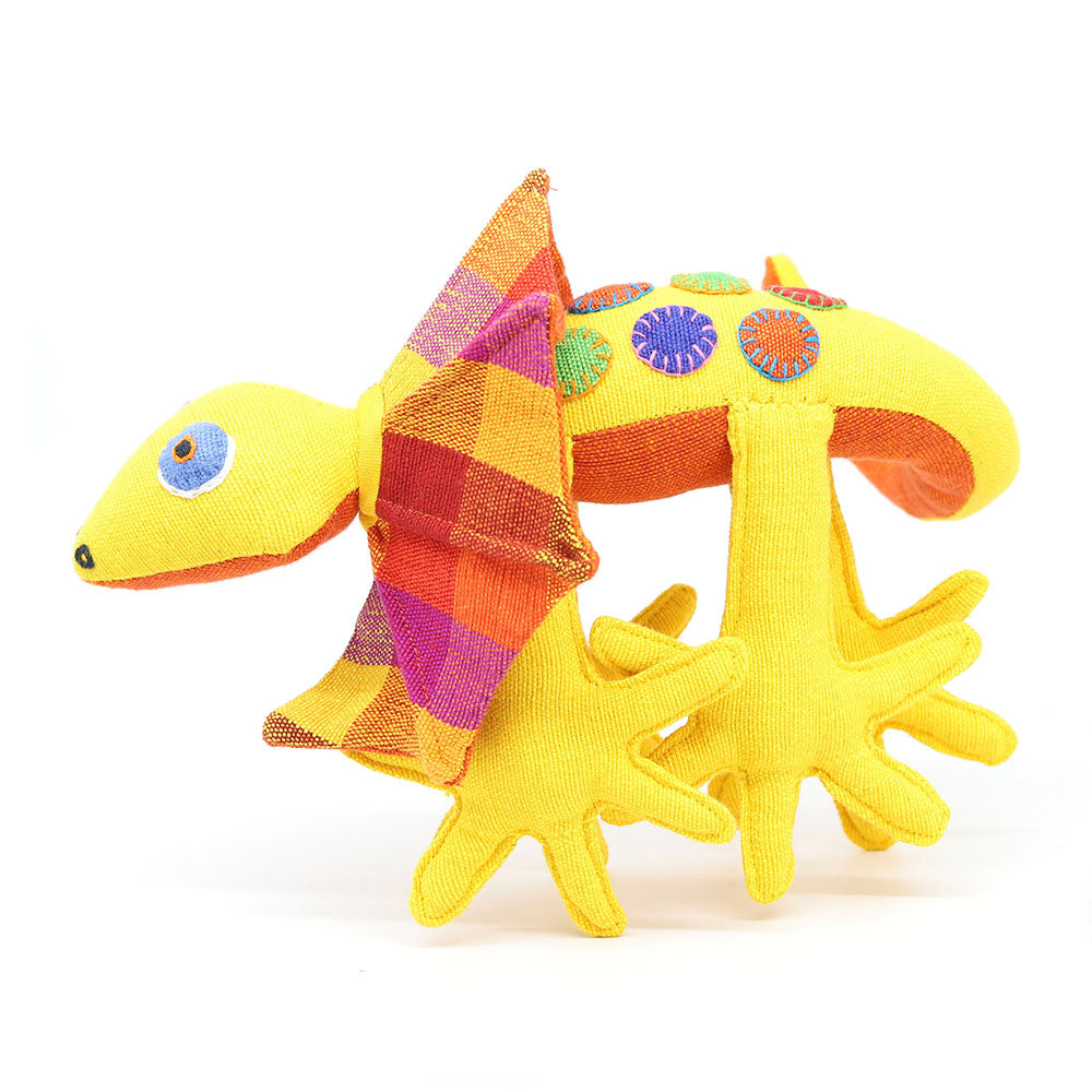 Handmade Frilled-Neck Lizard Toy