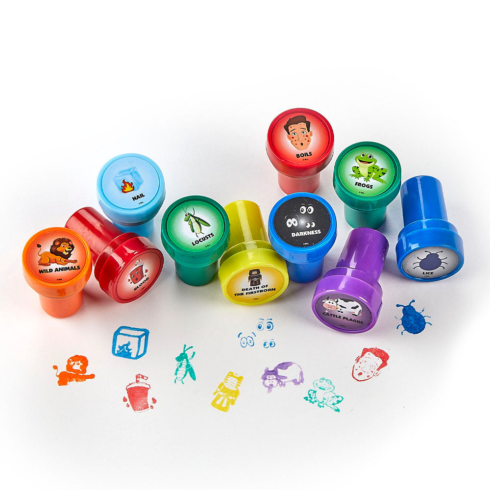 Passover 10 Plagues Stampers Kit