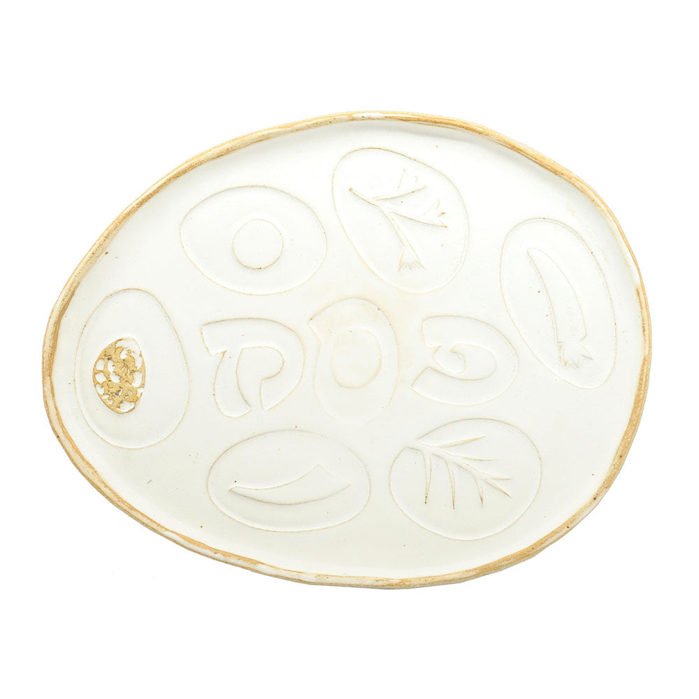 Ceramic Seder Plate