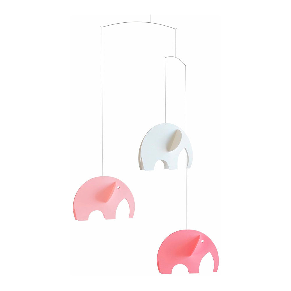 Elephant Pink Mobile