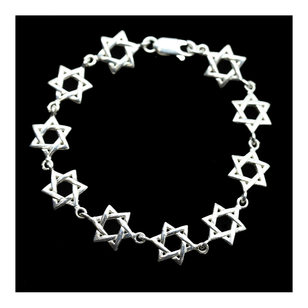 Woven Star of David Bracelet