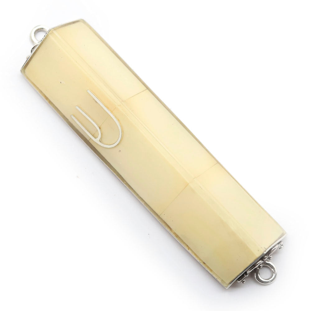 Triangular Bali Chai Mezuzah