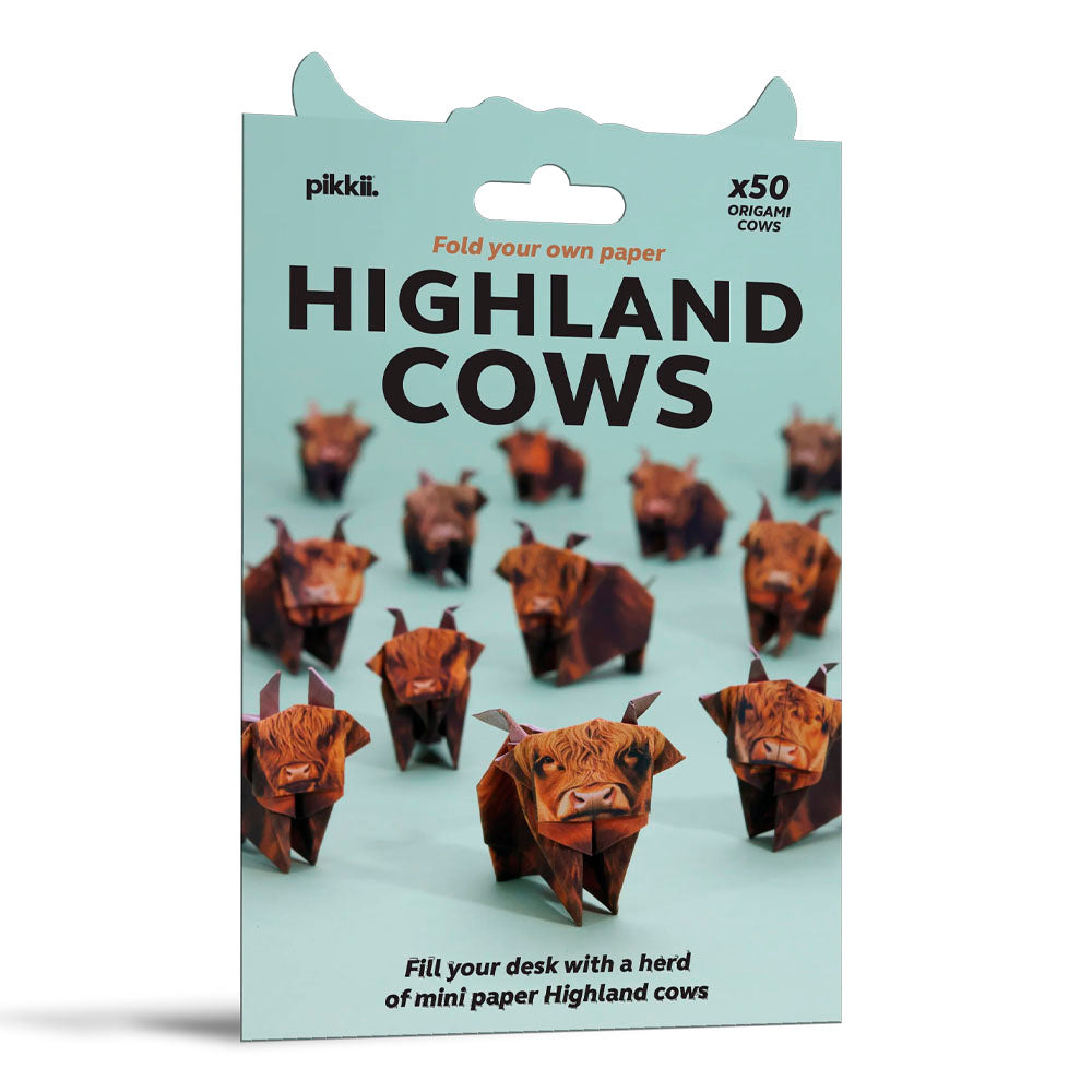 Paper Highland Cows