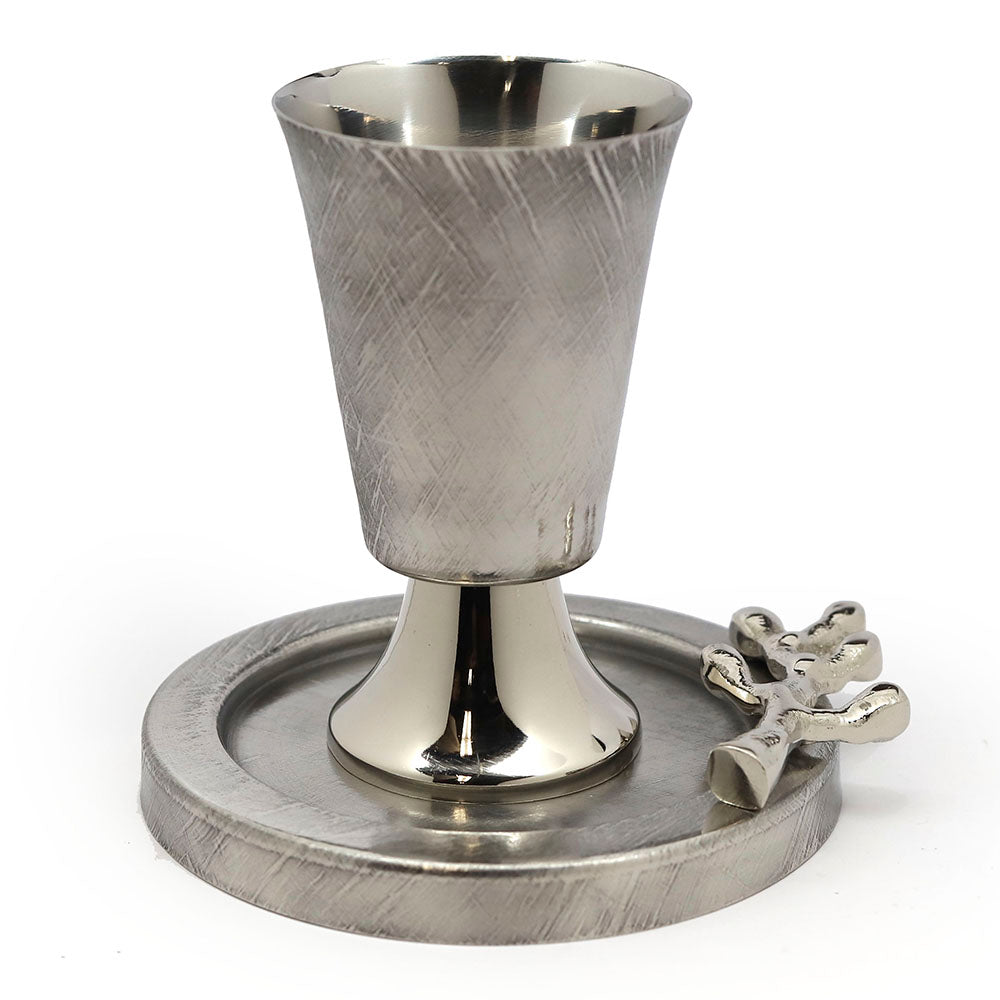 Kiddush Set Pomegranate Leaf