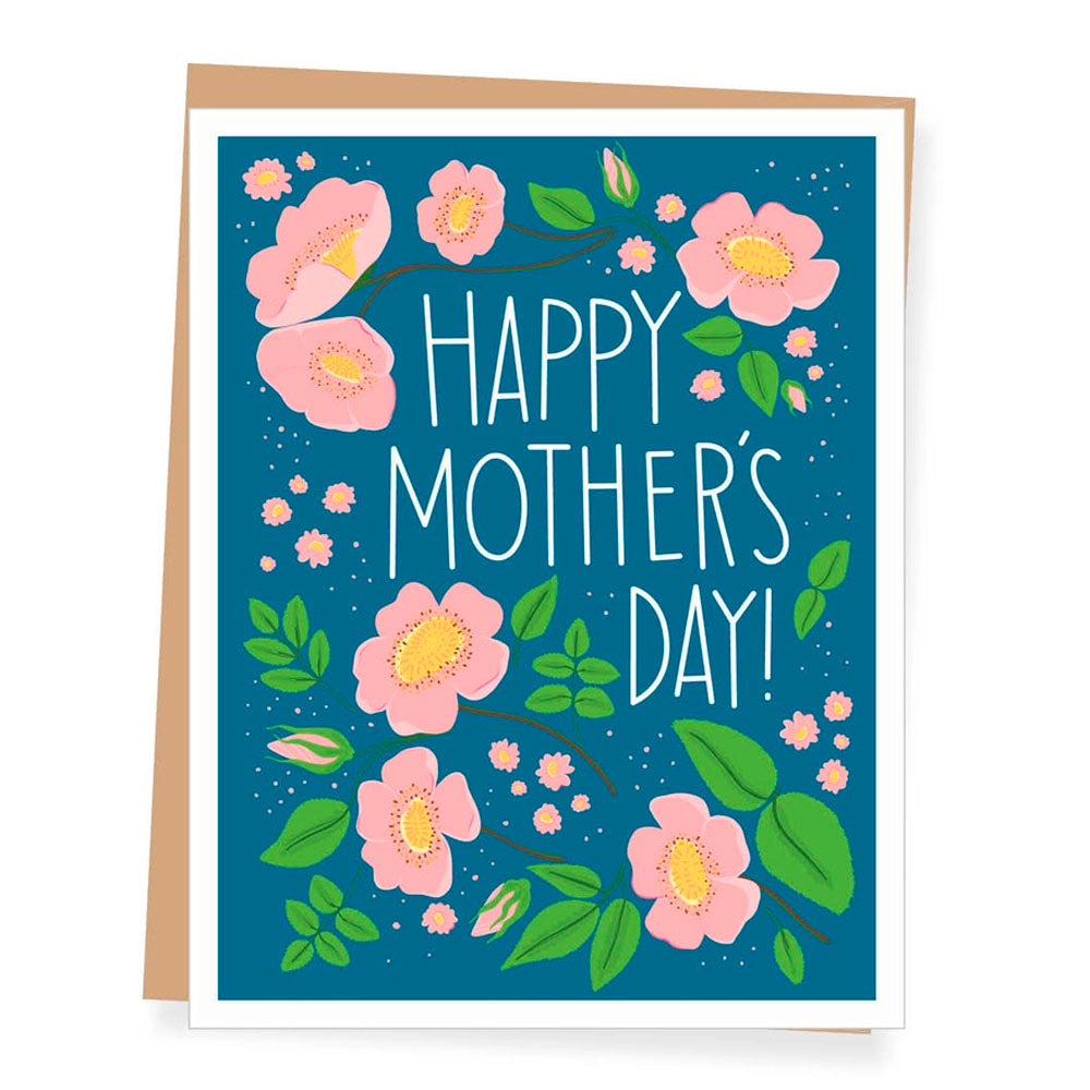 Anemone Mother's Day Greeting Card