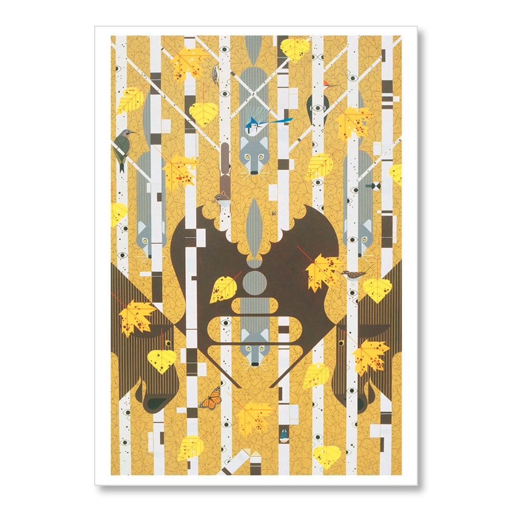 Isle Royal Charley Harper Greeting Card