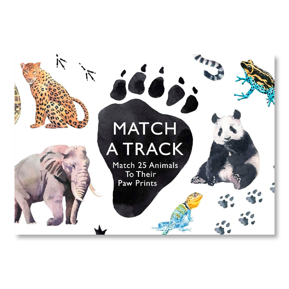 Match a Track: Match 25 Animals to Their Paw Prints