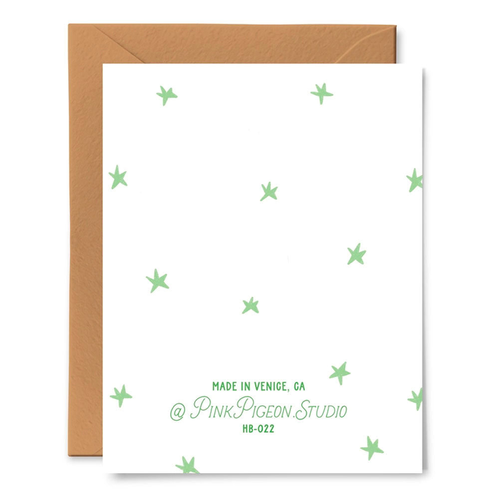 Birthday Pigeon Greeting Card