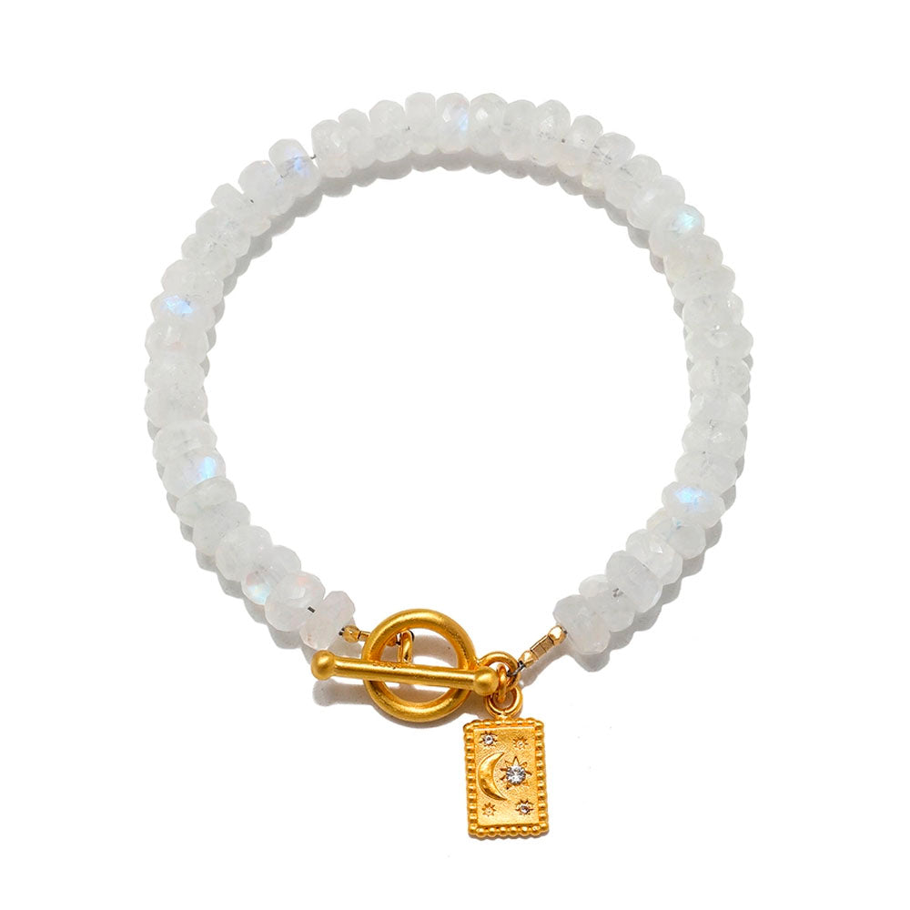 Divine Knowing Moonstone Bracelet