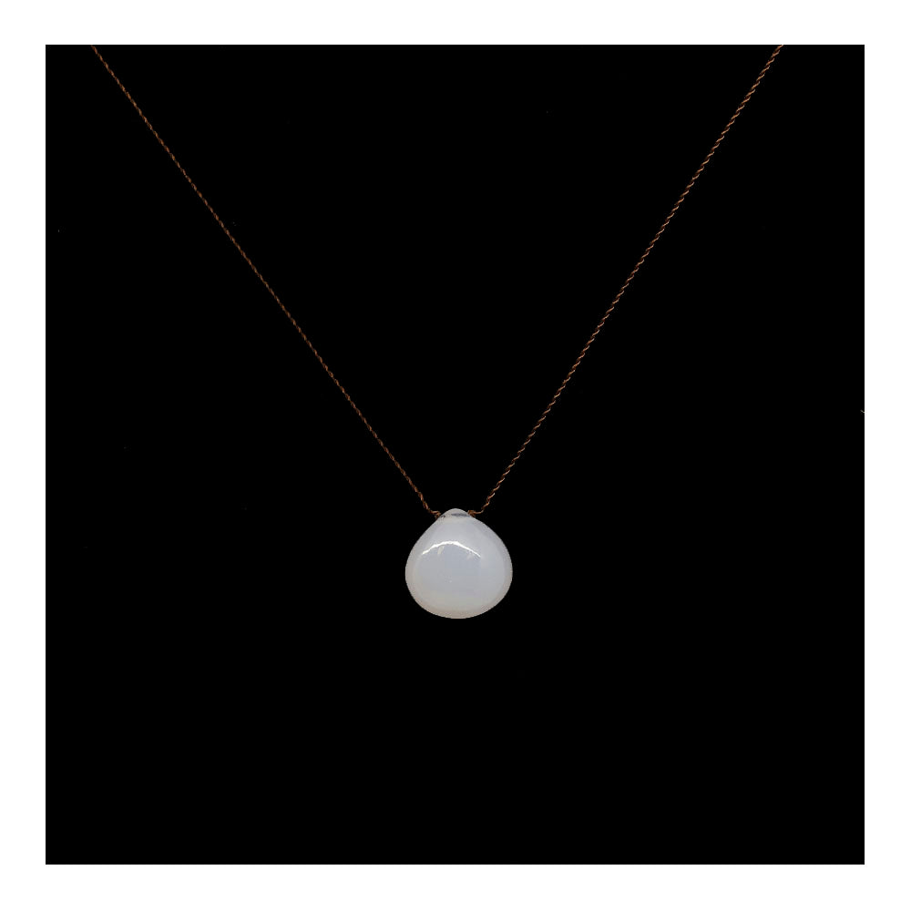 Smooth Chalcedony Necklace