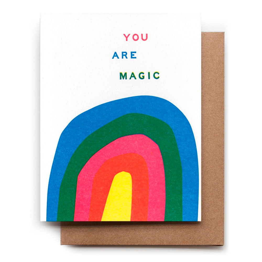 Magic Rainbow Greeting Card