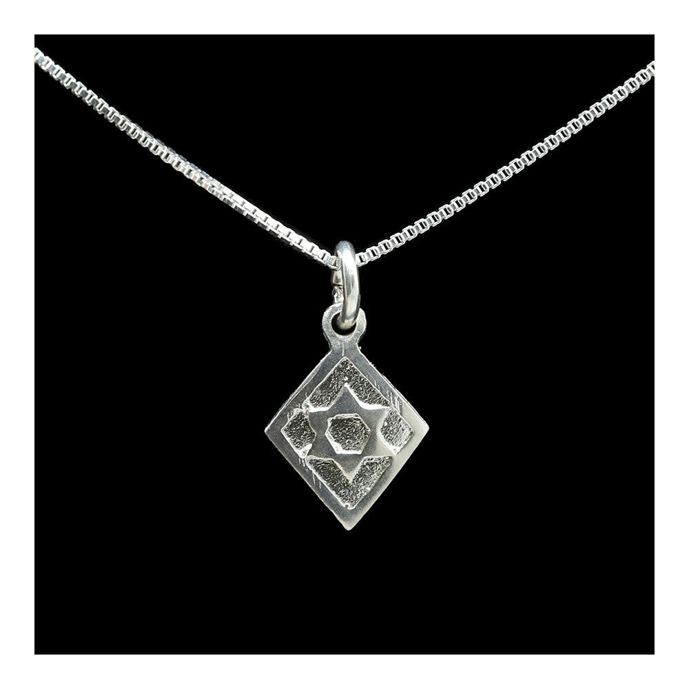 Sterling Star of David on Diamond Necklace