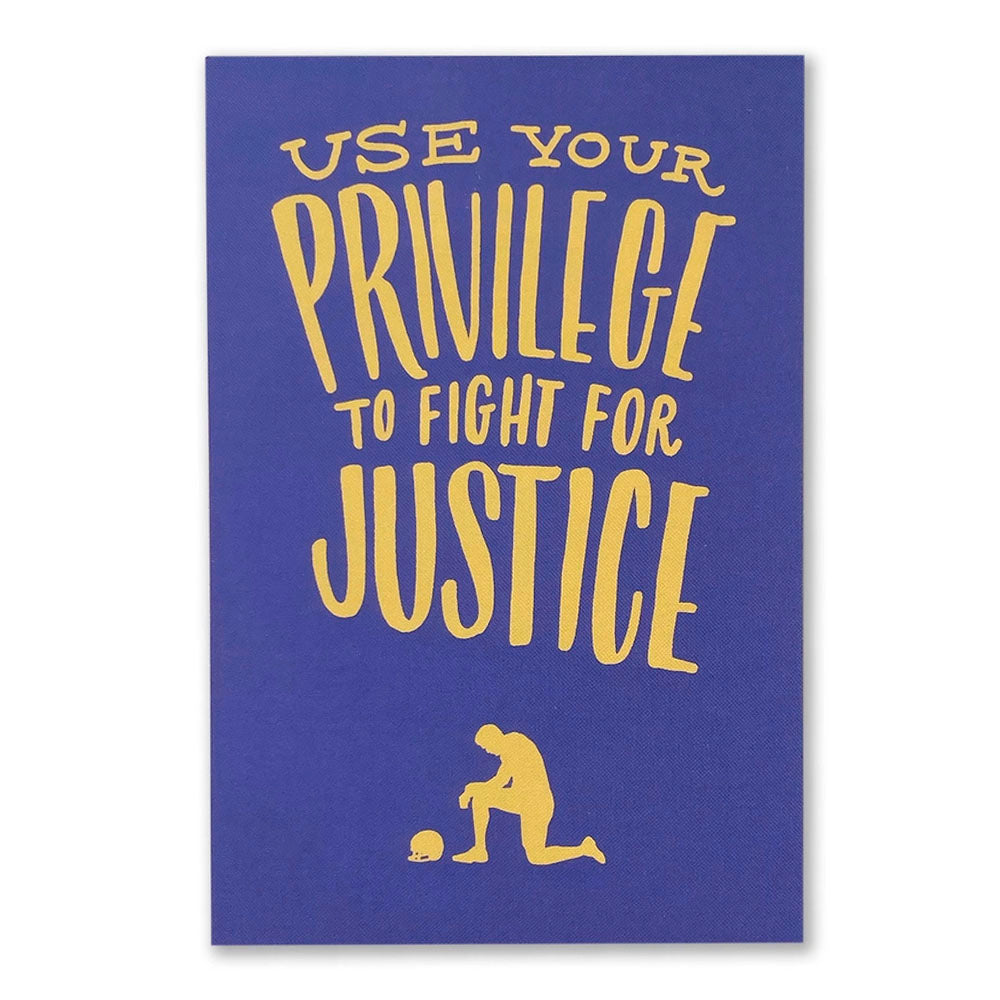 Use Your Privilege Postcard