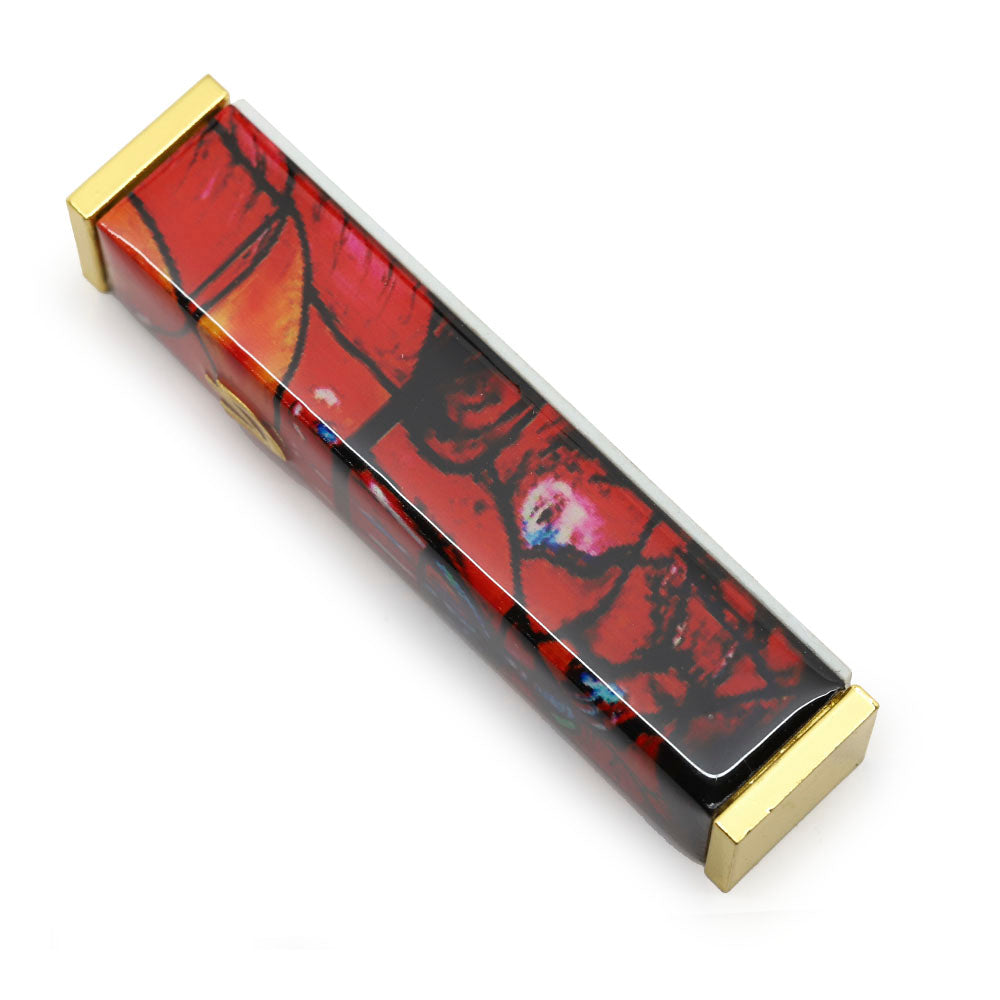 Chagall Mezuzah Red