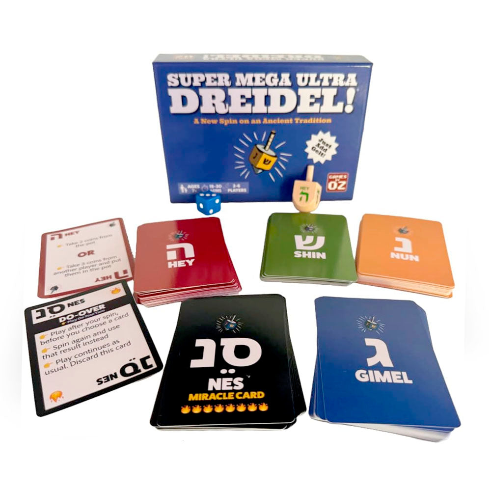 Super Mega Ultra Dreidel Card Game