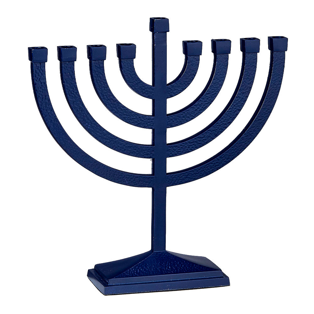 Traditional Hammered Hanukkiah
