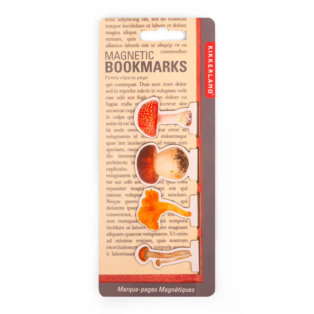 Mushroom Magnetic Bookmarks
