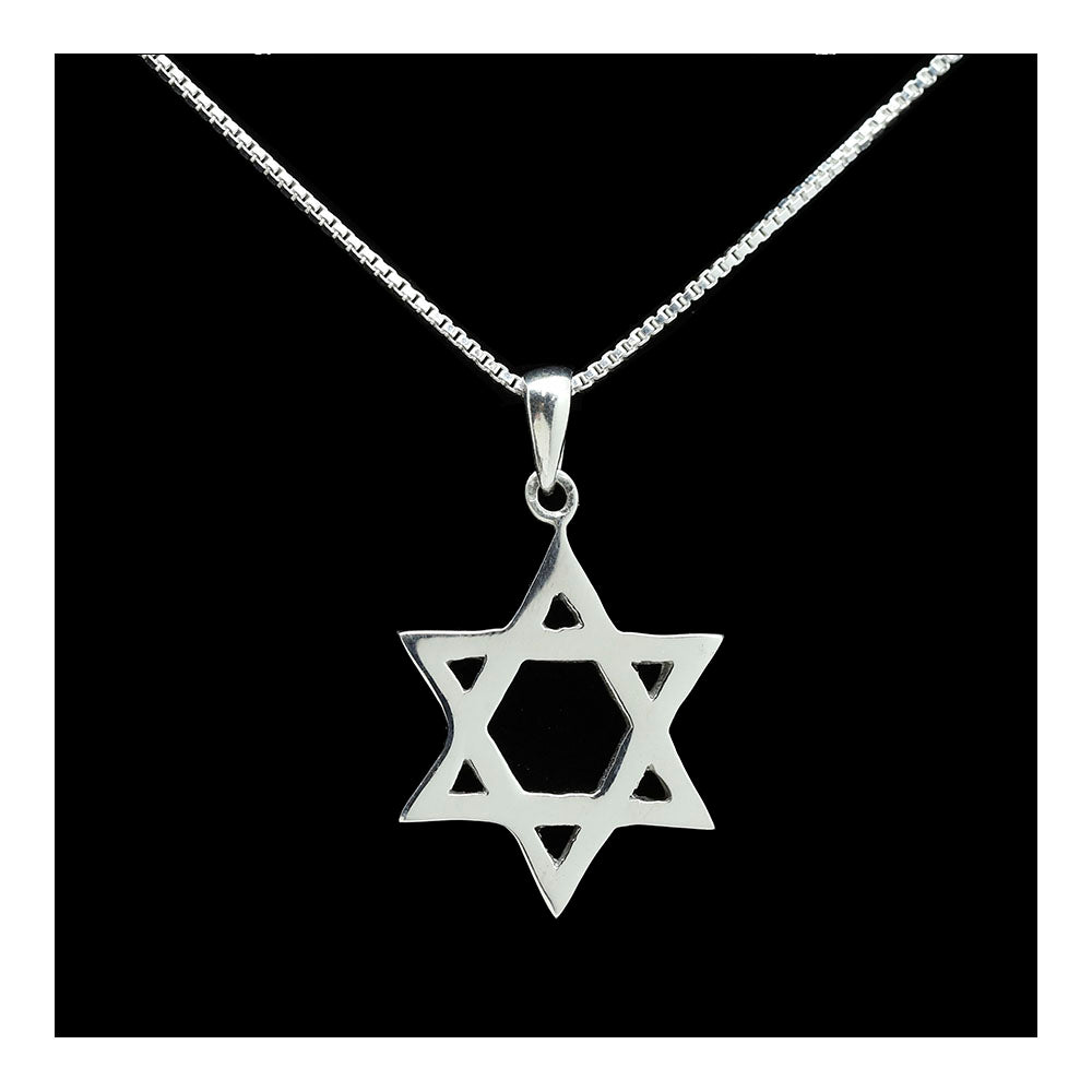 Sterling Star of David Necklace