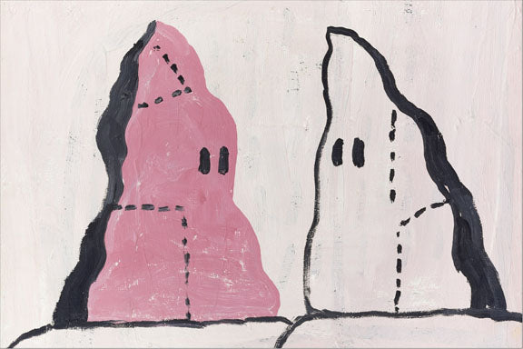Postcard from "Draw Them In and Paint Them Out"