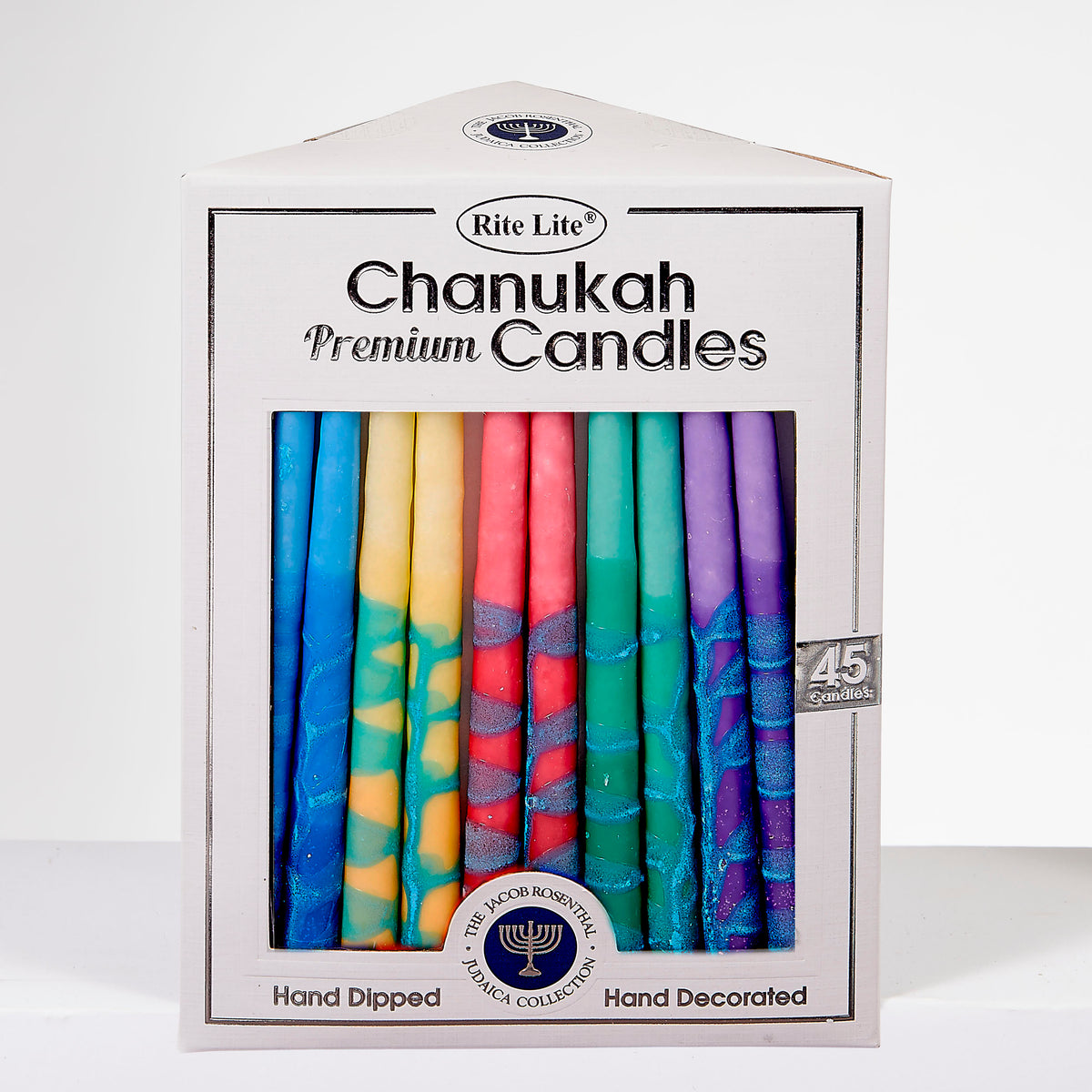 Premium Chanukah Candles - Multi Color Tree