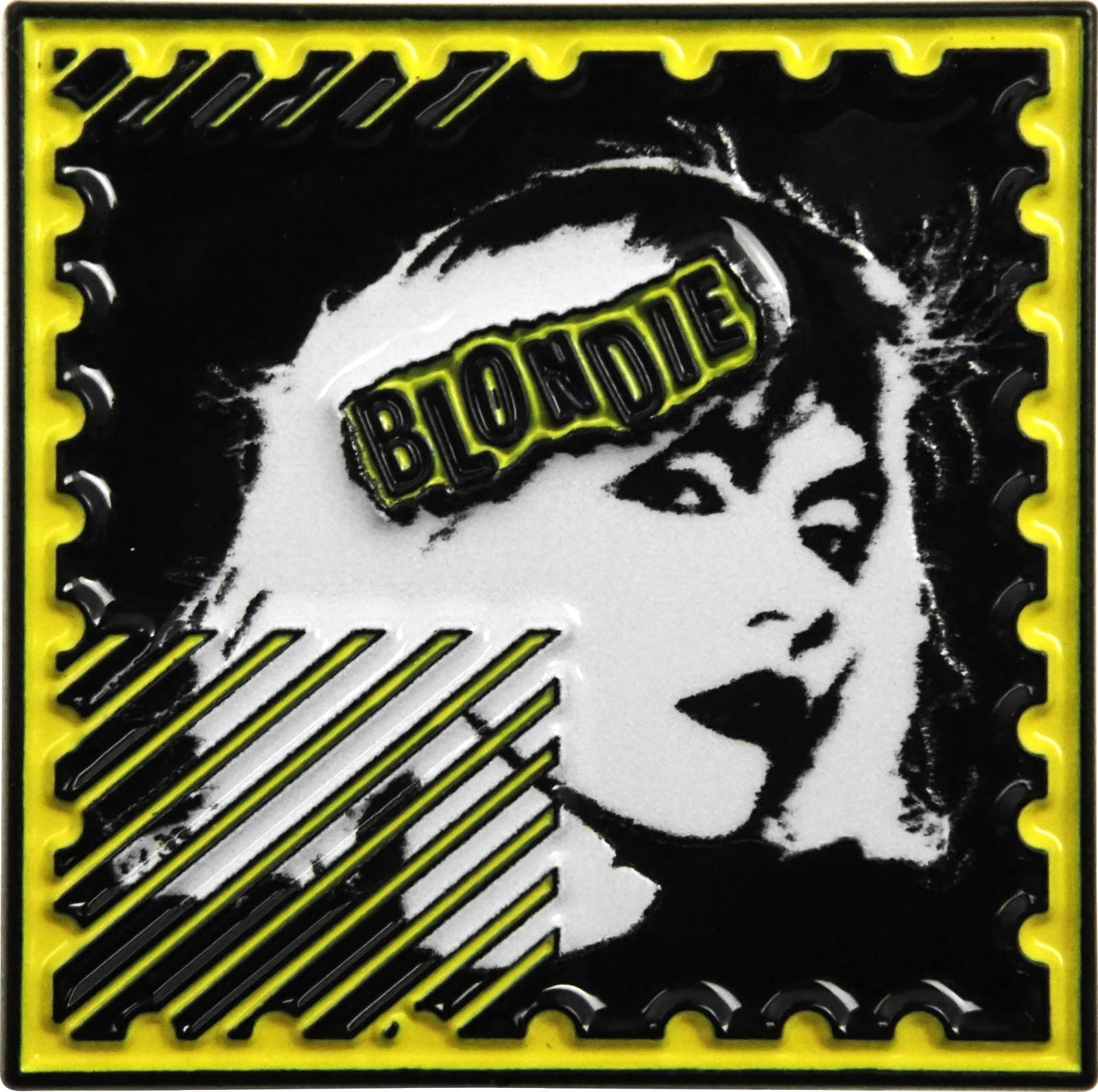 Blondie  Stamp Enamel Pin