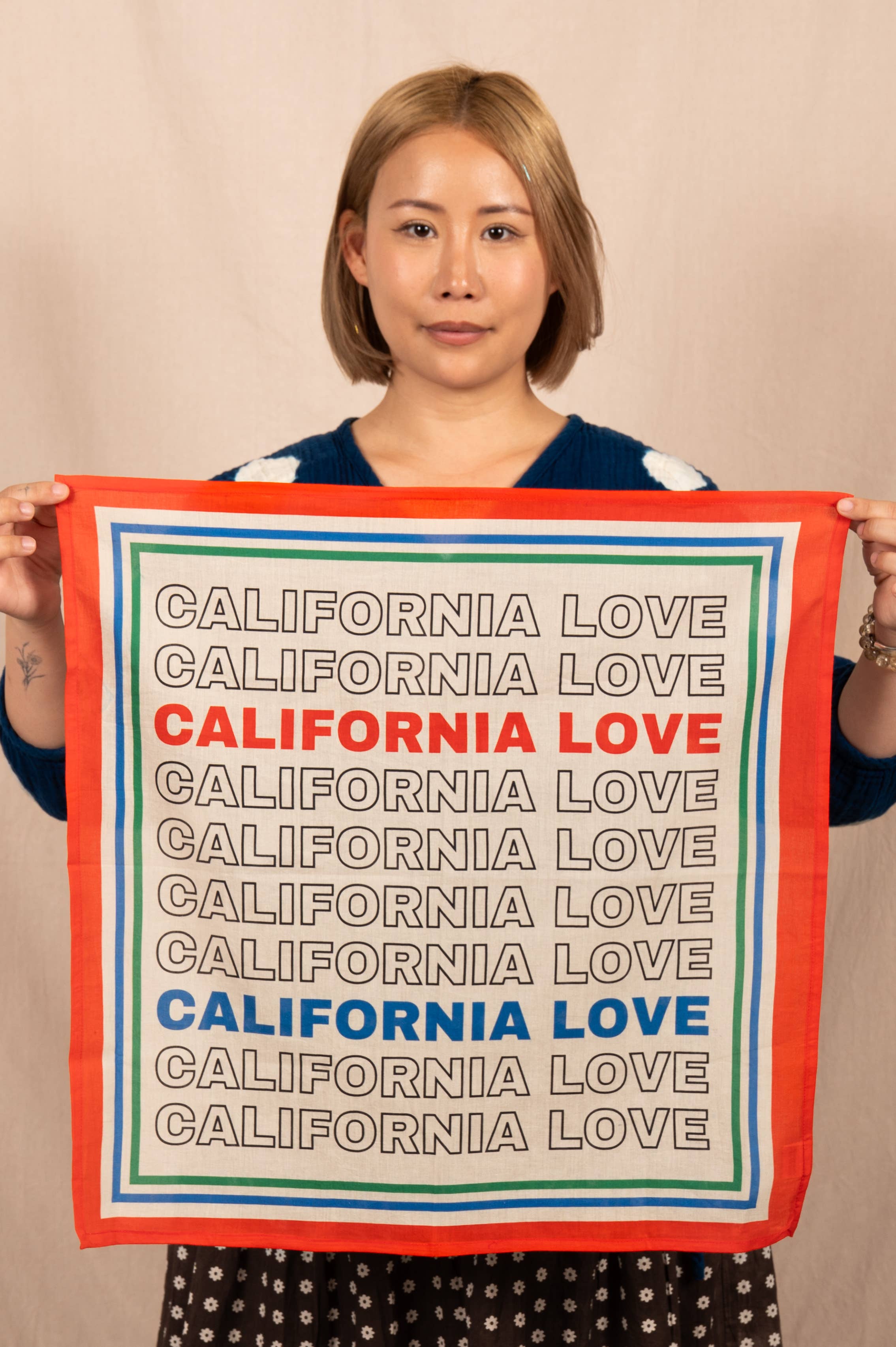 Archie Bandana No. 9 - California Love in Primary Colors