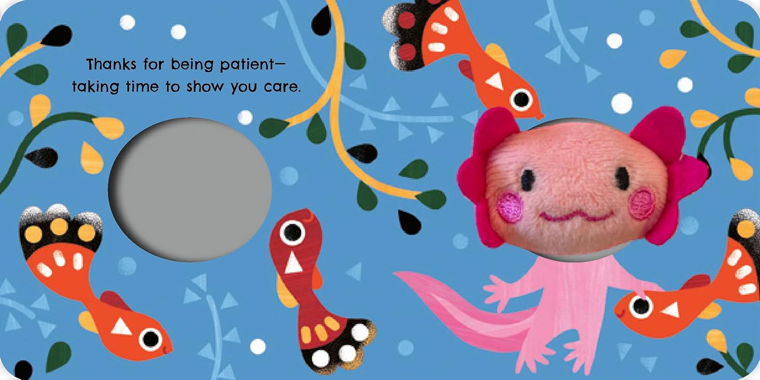 I Love You, Axolotl: A finger puppet book (Finger Puppet Pals)