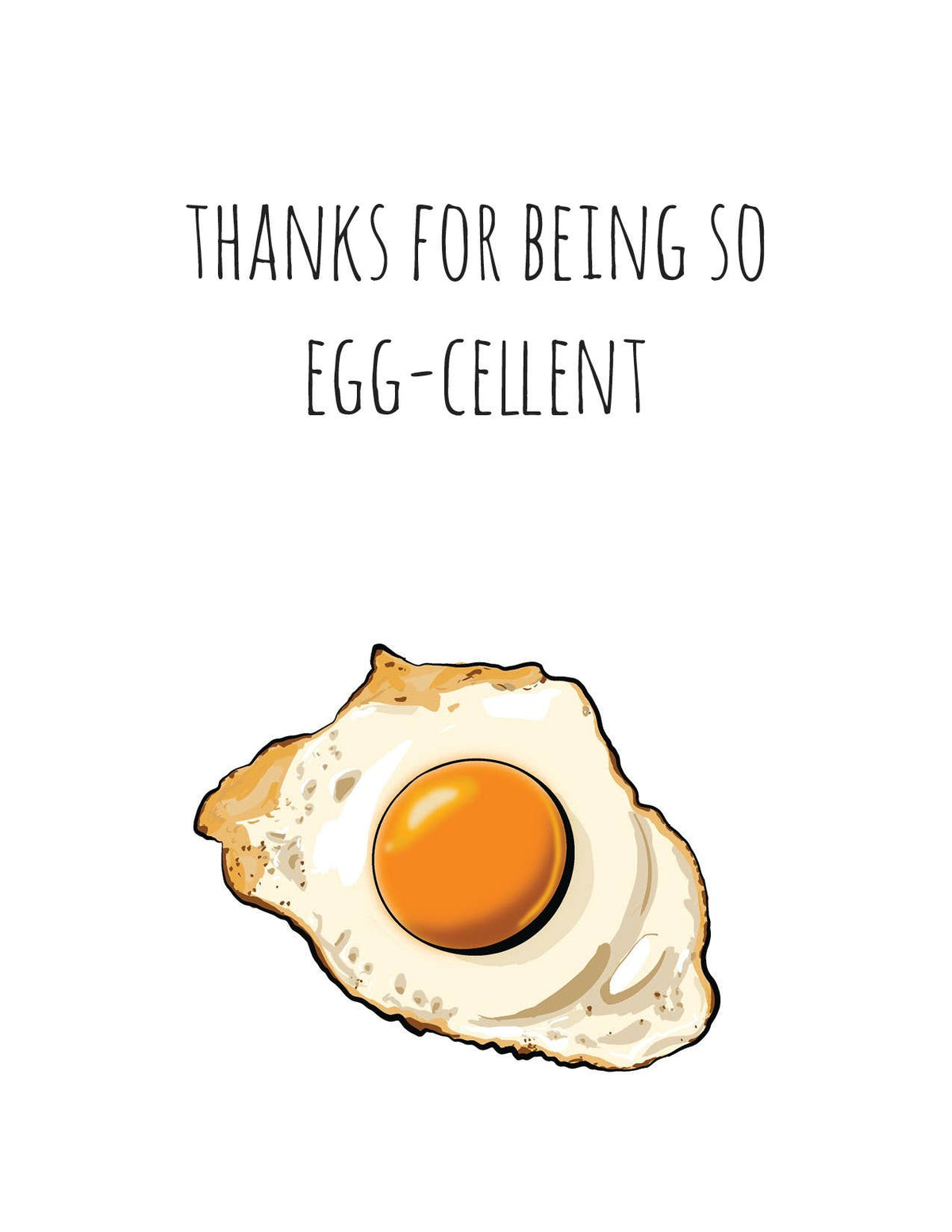 Egg-cellent Thanks