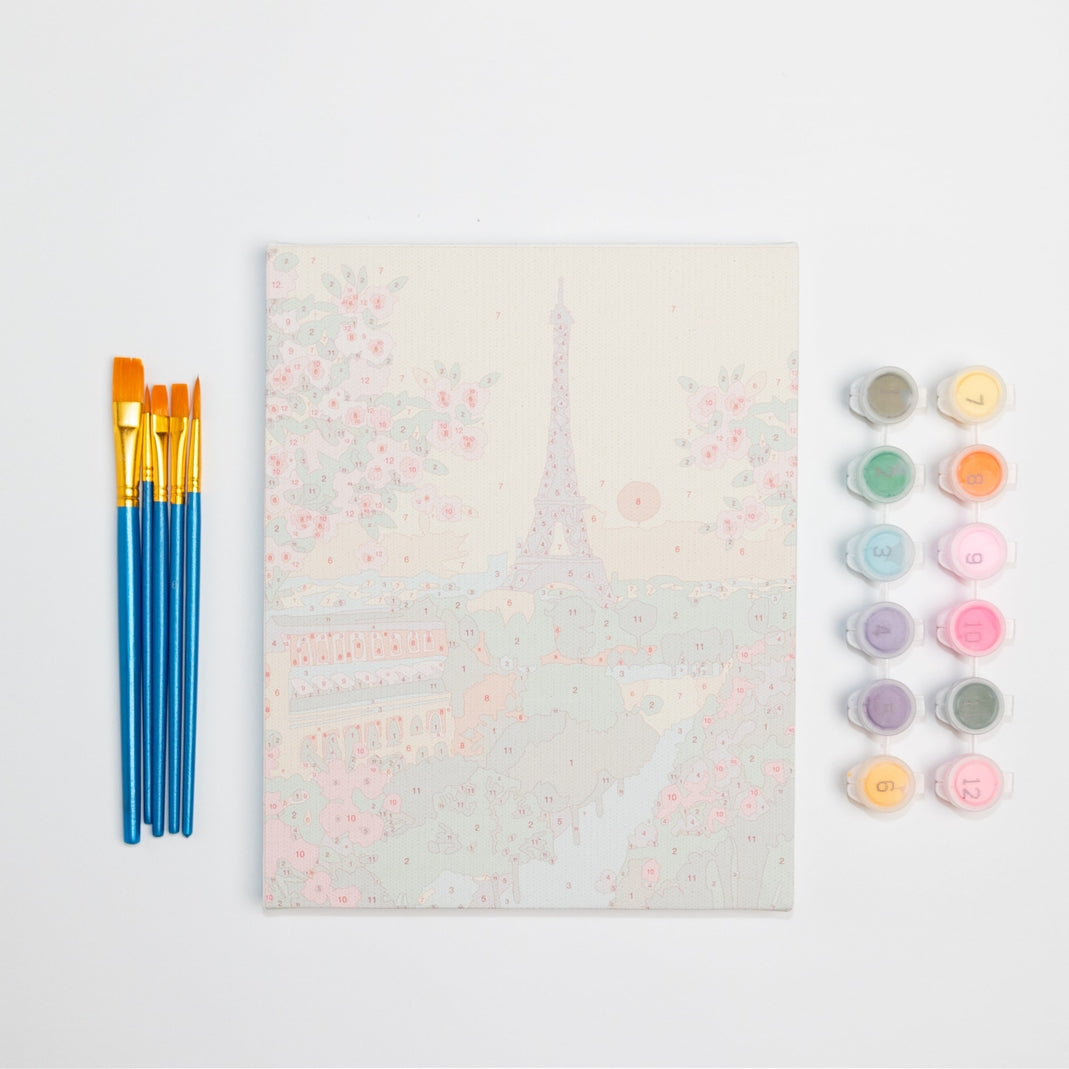 Paris By Hebe Studio Paint By Numbers Framed Mini