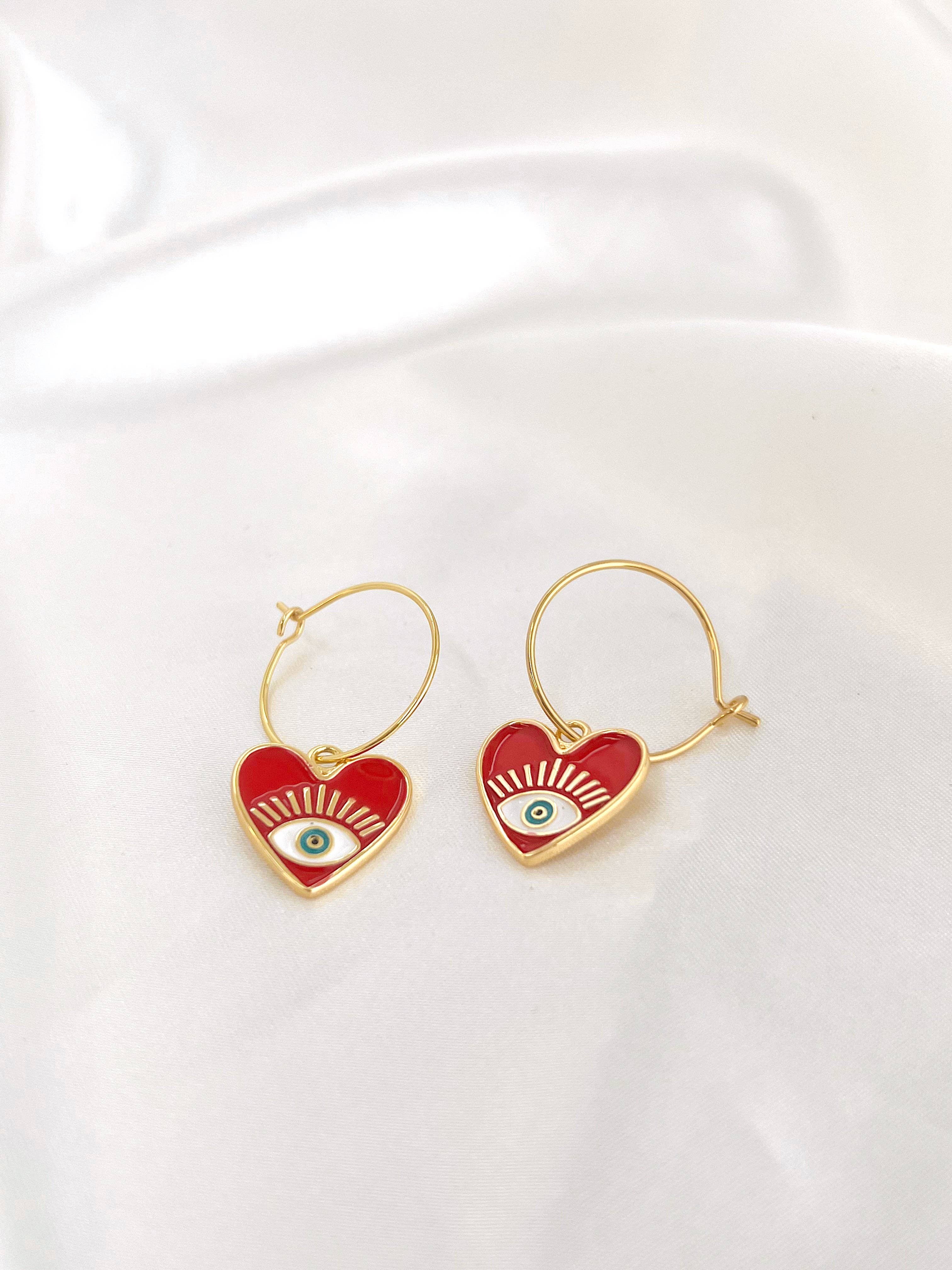 Protection Hoop Earrings