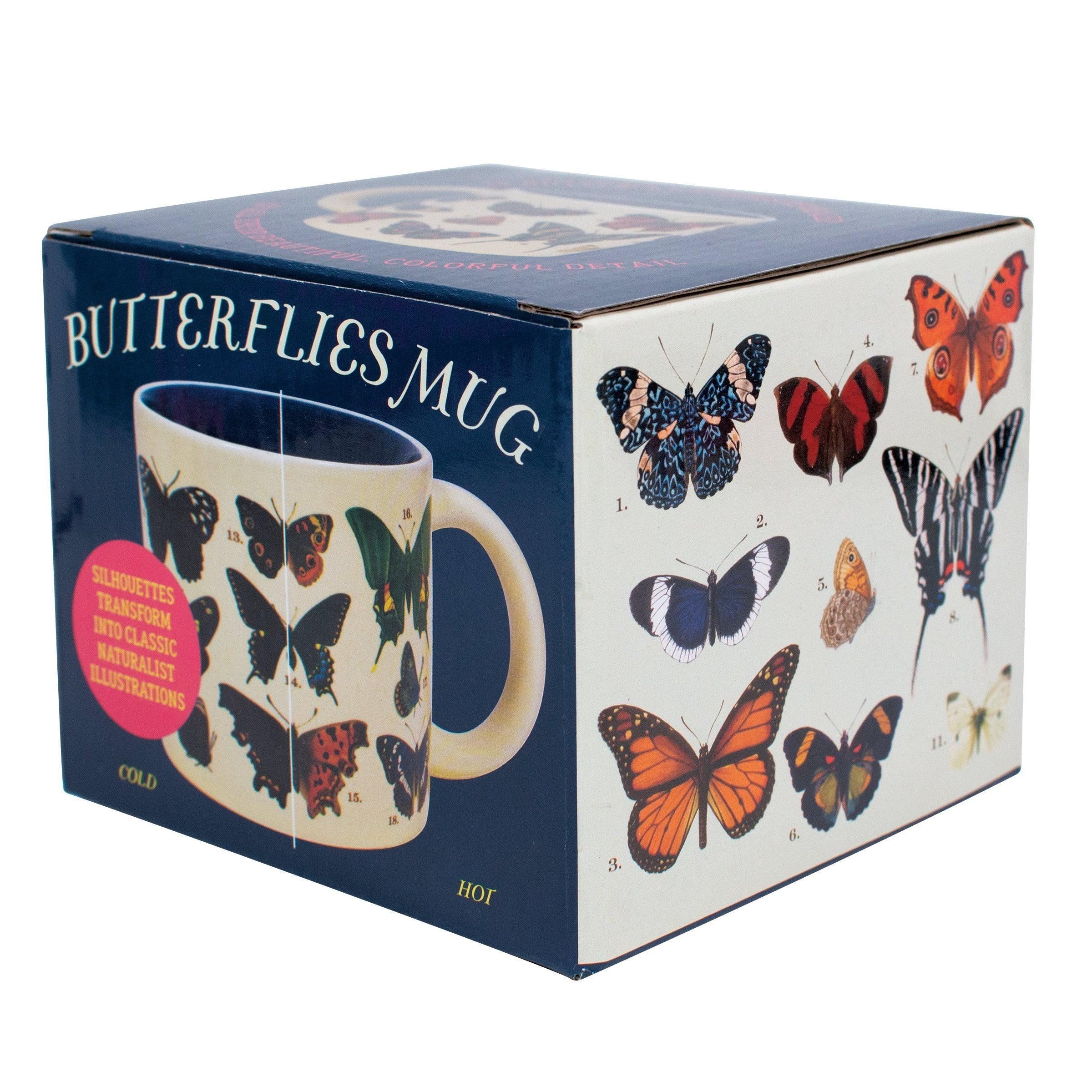 Butterfly Heat-Changing Mug