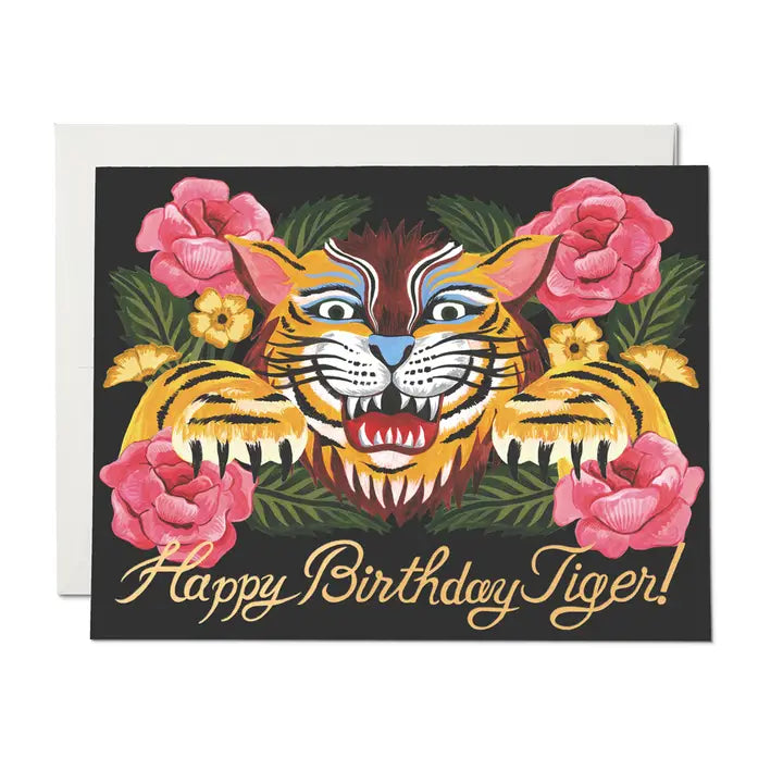 Birthday Roar Birthday Greeting Card