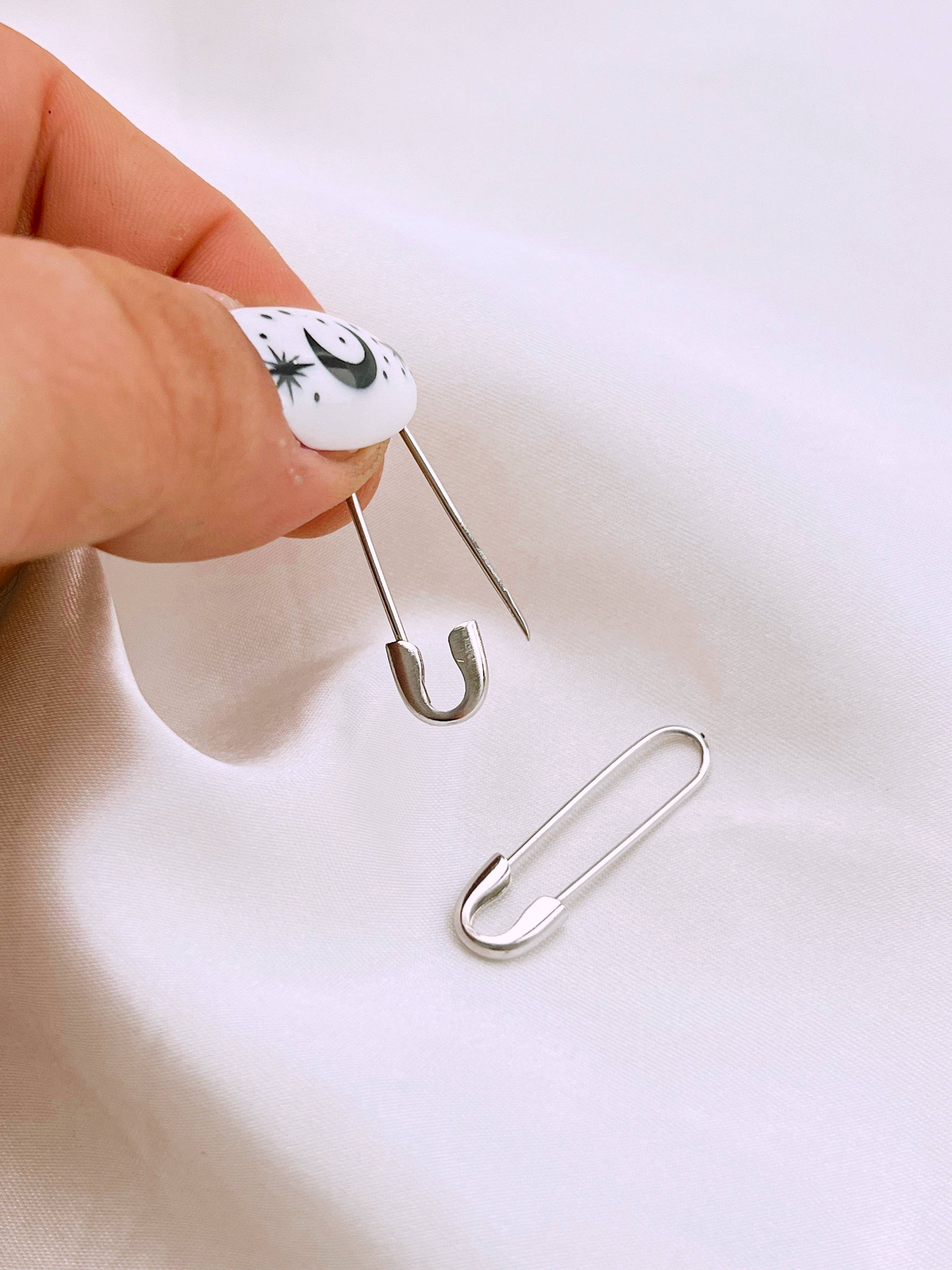 Safety Pin Earrings