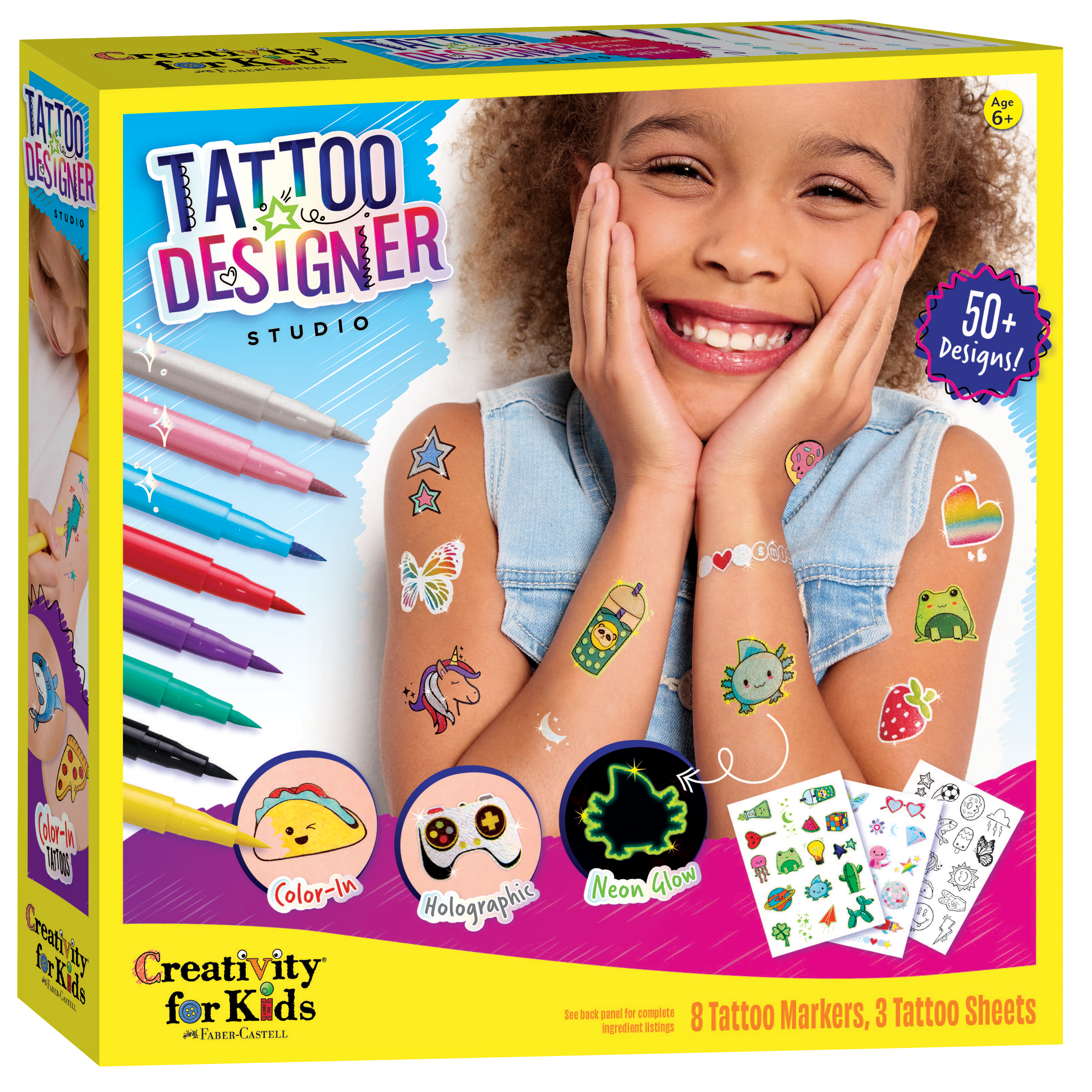 Tattoo Designer Studio Craft Kit for Kids