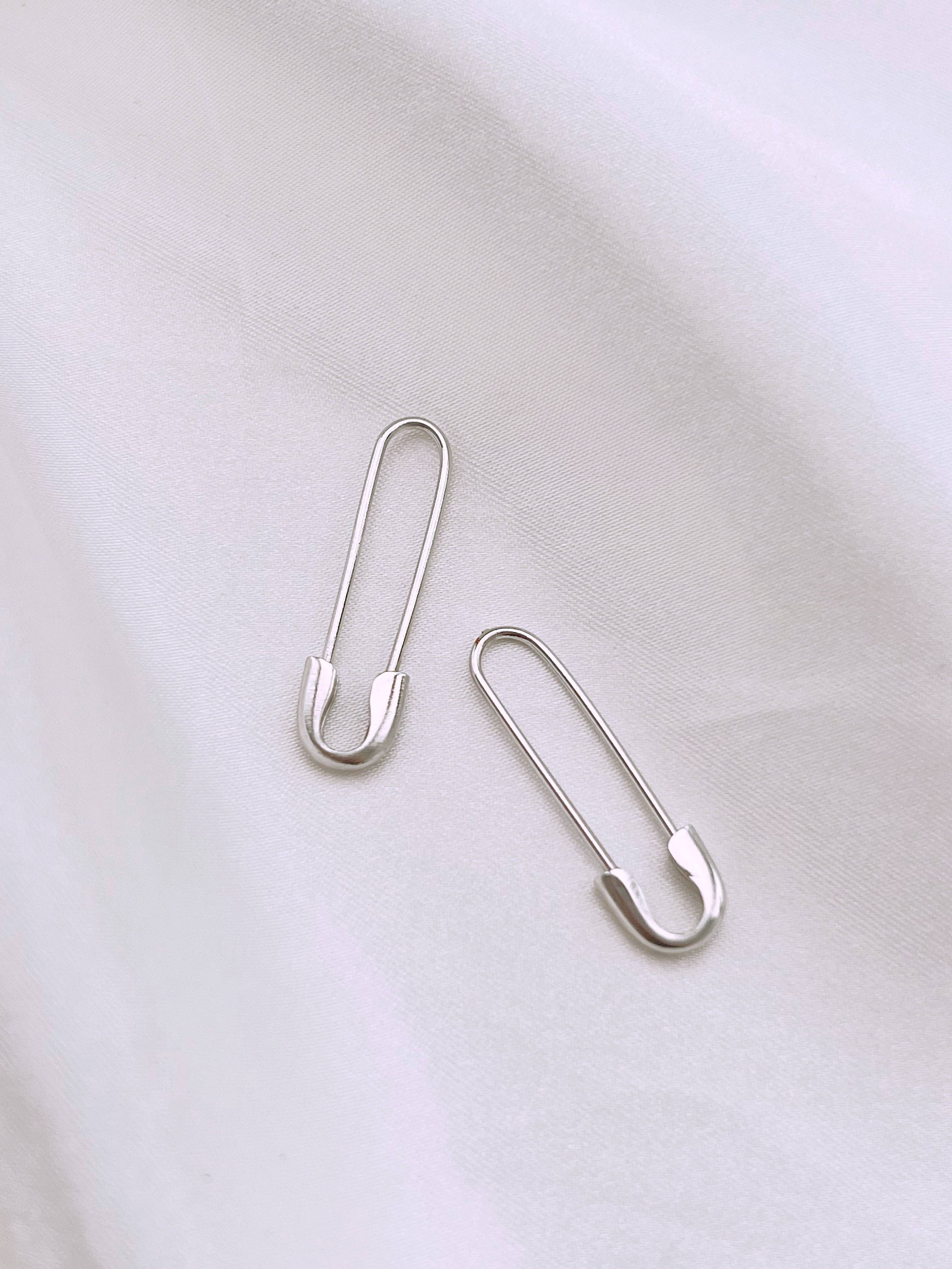 Safety Pin Earrings