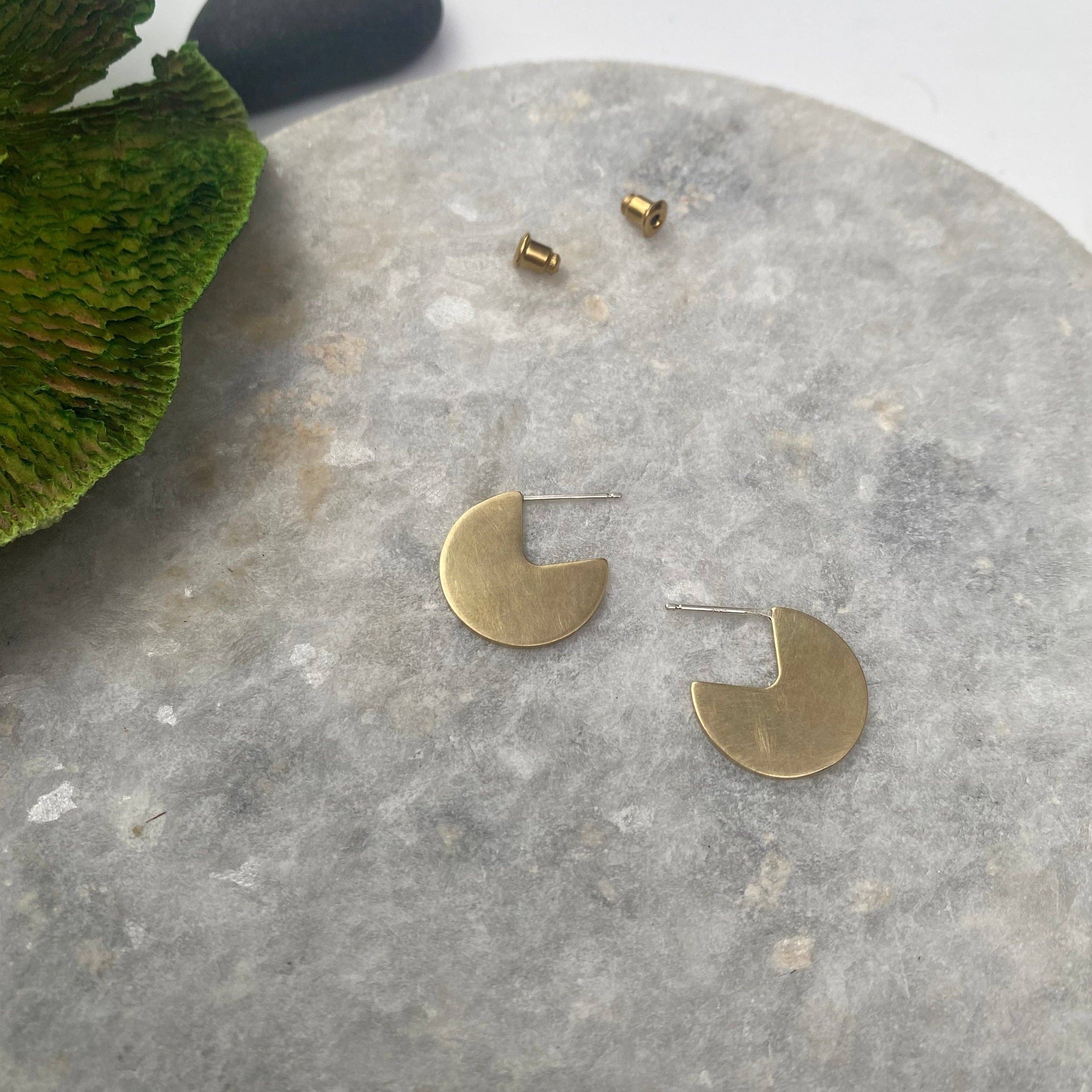 Pacman Stud Earrings