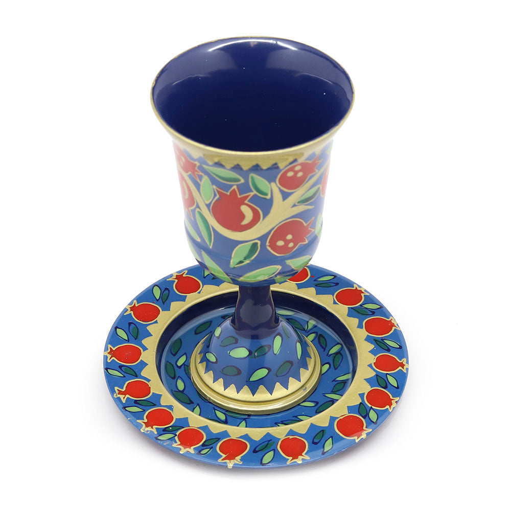 Hand Painted Kiddush Cup